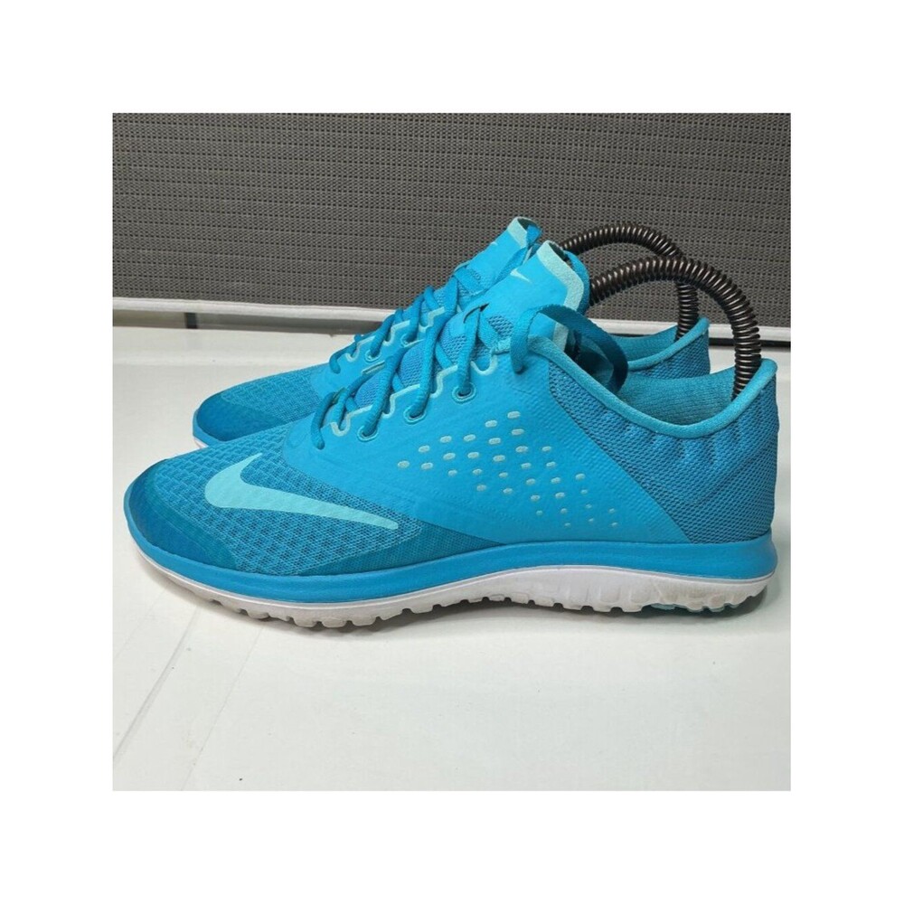 Nike Women's FS Lite Run 2 Running Shoes Blue Athletic Running Shoes Size 8.5